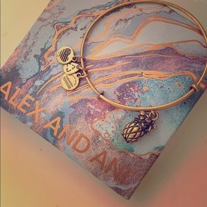 Alex and Ani Pineapple Bracelet